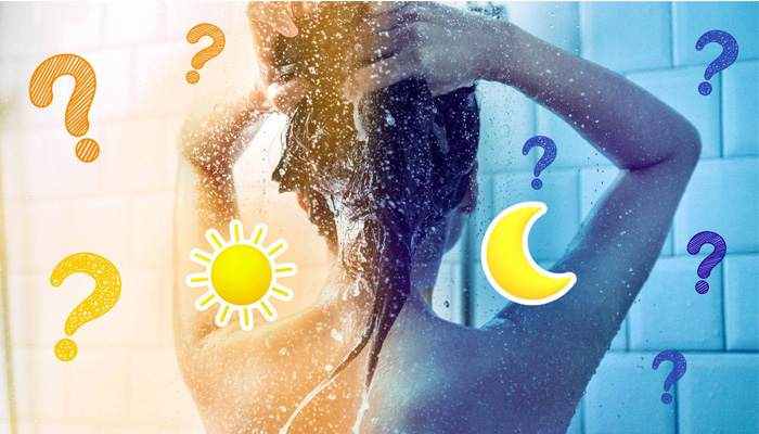 بهترین زمان دوش گرفتن ؛ دوش گرفتن صبح بهتر است یا شب؟